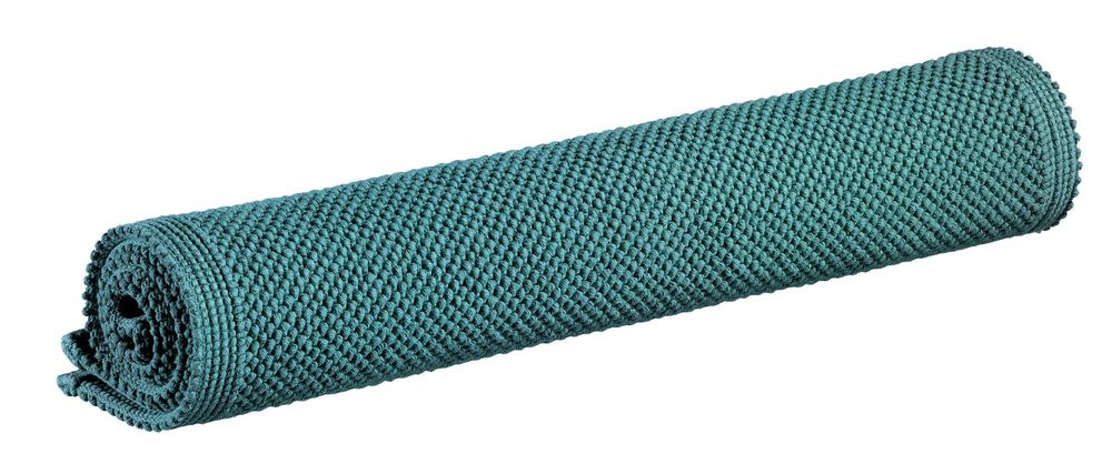 Serviettes de bain - Tapis de bain uni Etia Vert De Gris 54 X 64 - MAISON VIVARAISE – SDE VIVARAISE WINKLER