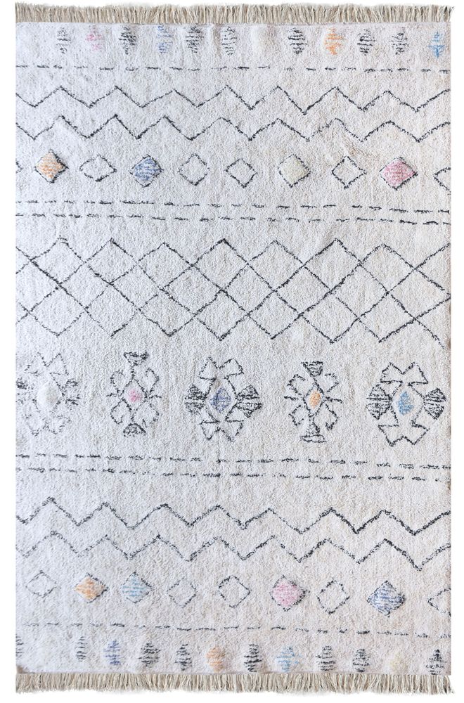 Rugs - Rug Seabert Ivoire/Multi 120 X 180 - MAISON VIVARAISE - SDE VIVARAISE WINKLER