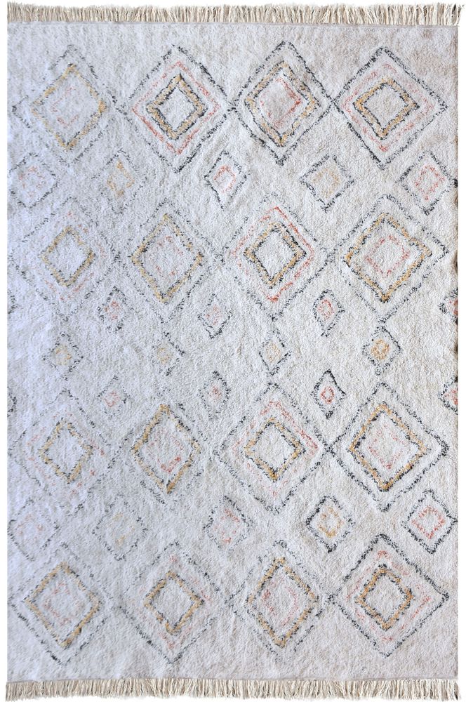 Tapis - Tapis Salford Ivoire/Multi 120 X 180 - MAISON VIVARAISE - SDE VIVARAISE WINKLER