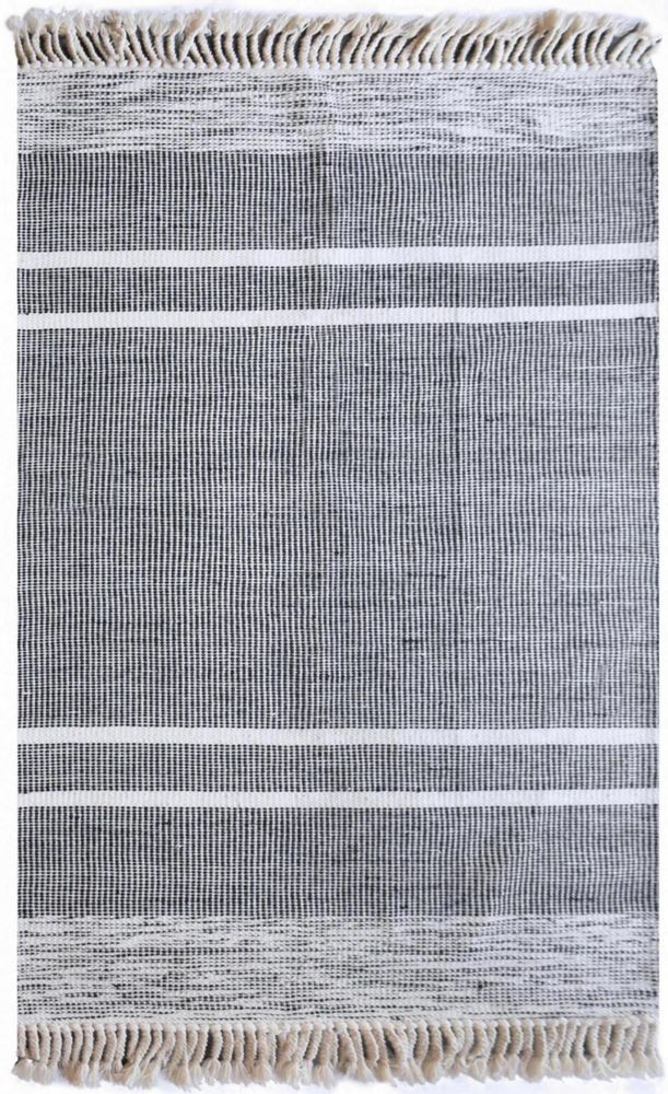 Tapis - Tapis Kolena Noir/Blanc 120 X 180 - MAISON VIVARAISE - SDE VIVARAISE WINKLER