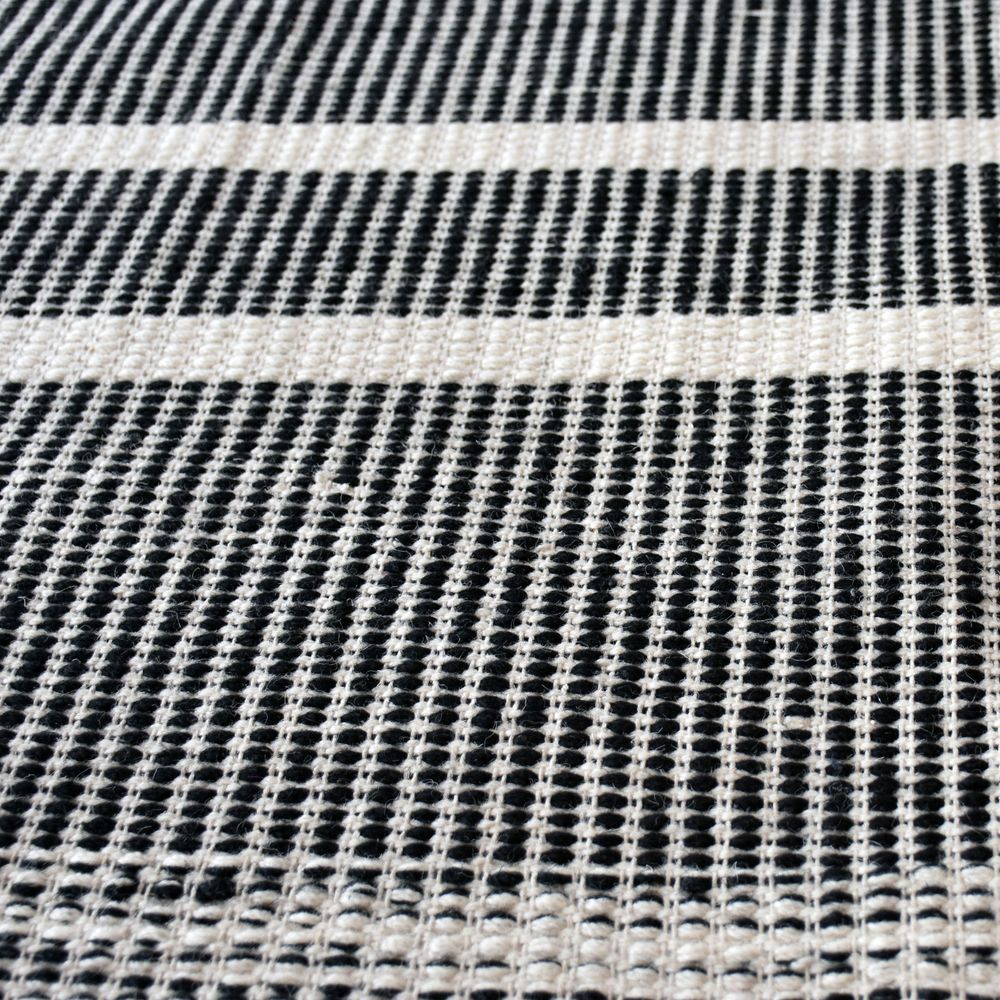 Tapis - Tapis Kolena Noir/Blanc 120 X 180 - MAISON VIVARAISE - SDE VIVARAISE WINKLER
