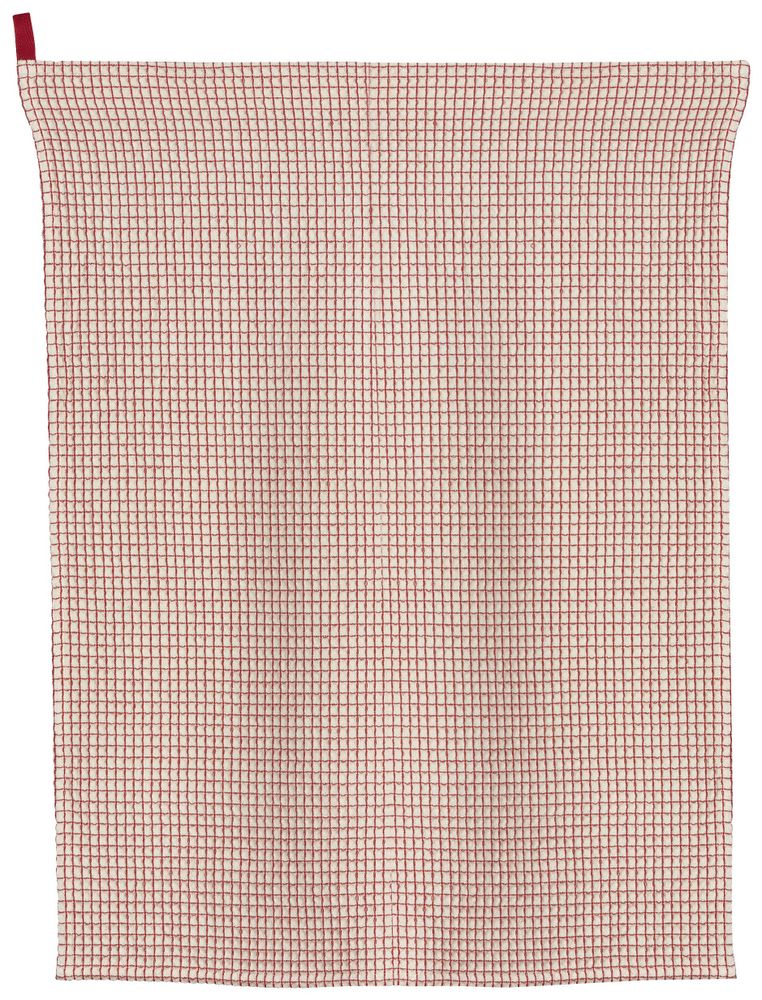 Torchons - Torchon Nid d'abeille Mumba Rubis 50 x 70 - MAISON VIVARAISE - SDE VIVARAISE WINKLER