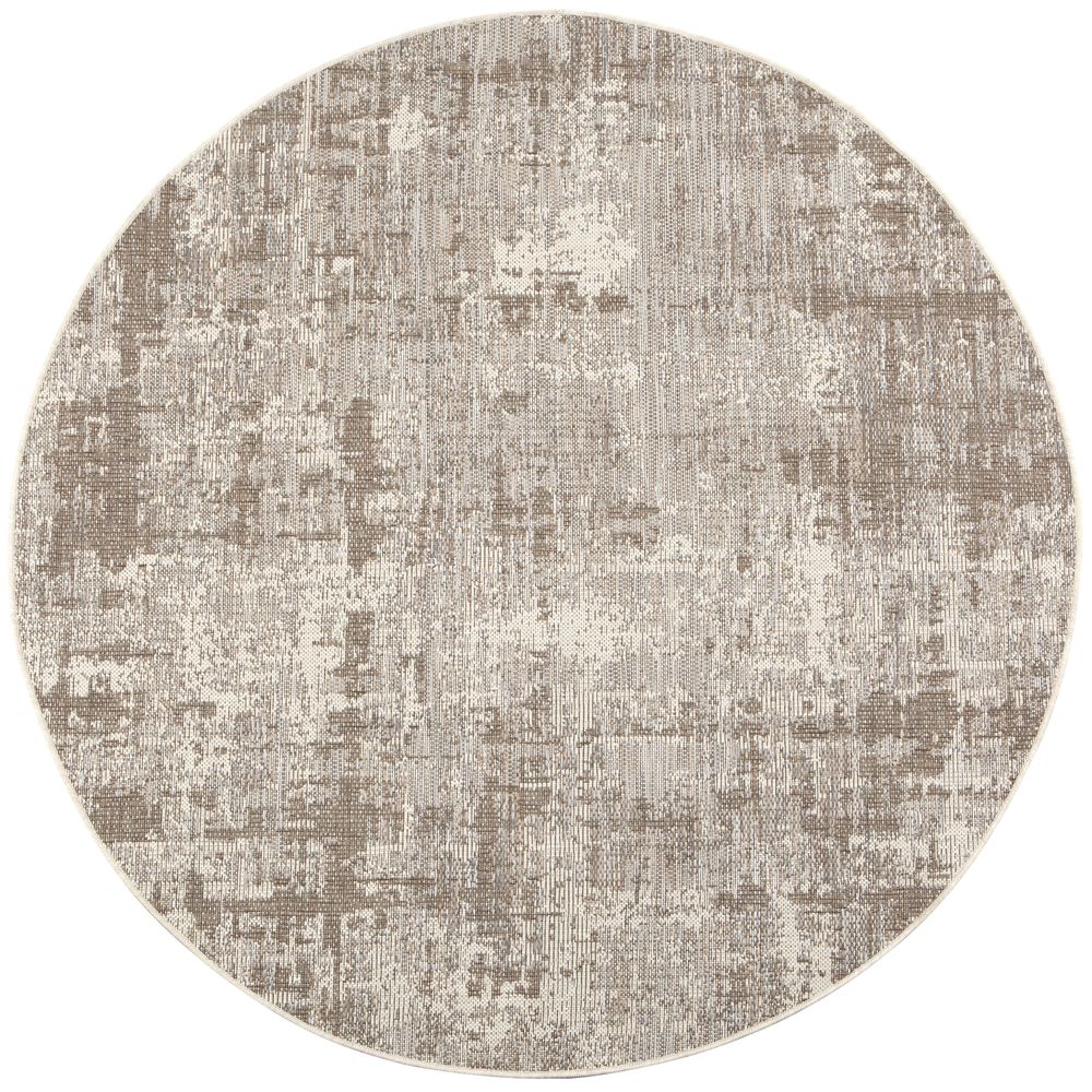 Tapis - Tapis Catania outdoor Naturel Diamètre 160 - MAISON VIVARAISE - SDE VIVARAISE WINKLER
