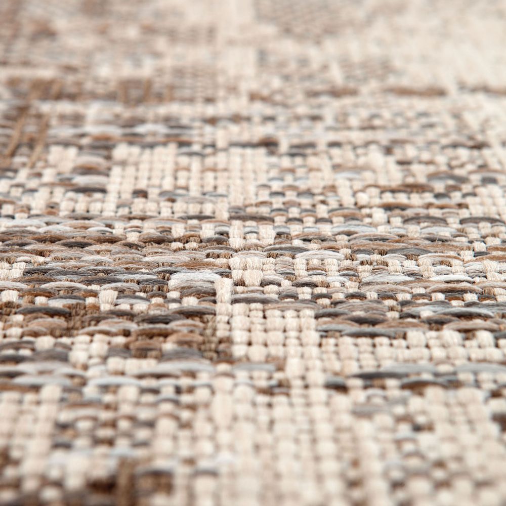 Tapis - Tapis Catania outdoor Naturel Diamètre 160 - MAISON VIVARAISE - SDE VIVARAISE WINKLER