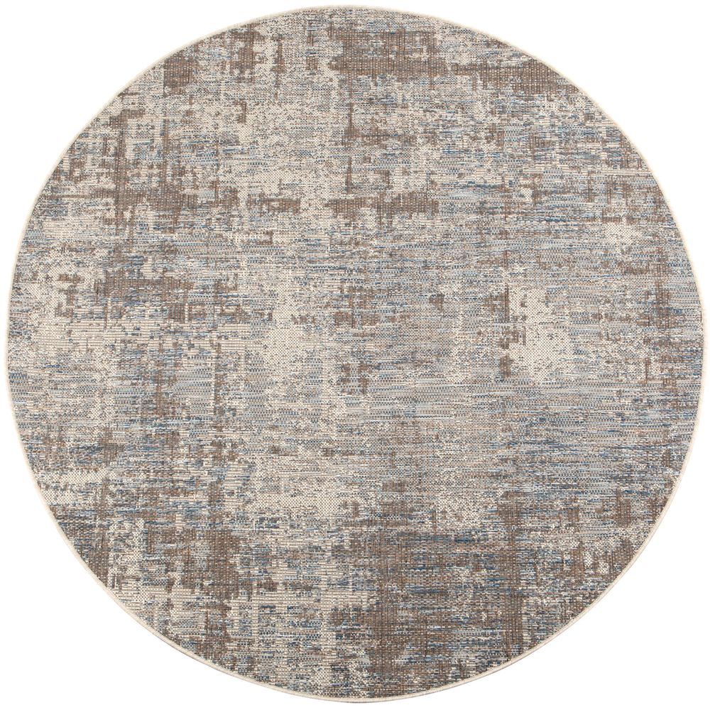 Tapis - Tapis Catania outdoor Acier Diamètre 160 - MAISON VIVARAISE - SDE VIVARAISE WINKLER