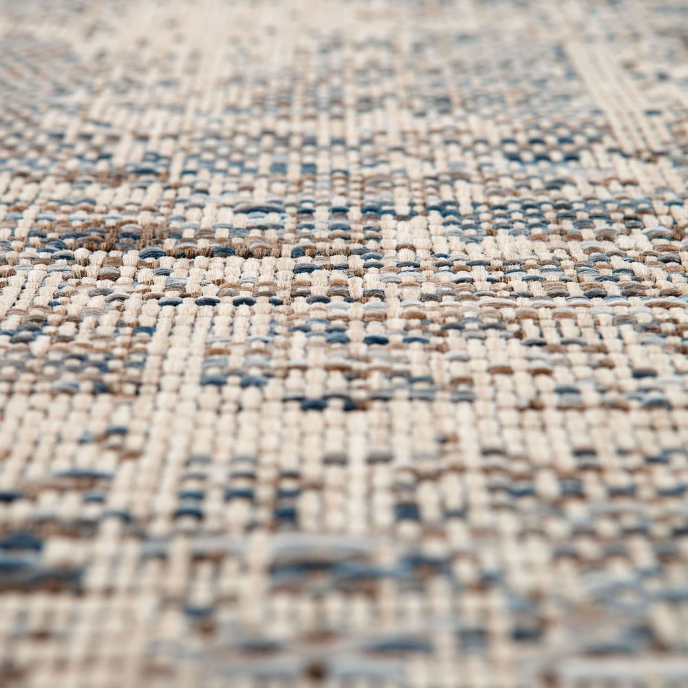 Tapis - Tapis Catania outdoor Acier Diamètre 160 - MAISON VIVARAISE - SDE VIVARAISE WINKLER