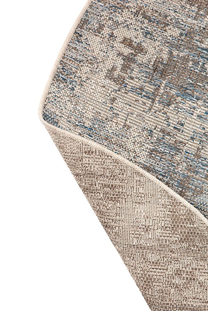 Tapis - Tapis Catania outdoor Acier Diamètre 160 - MAISON VIVARAISE - SDE VIVARAISE WINKLER