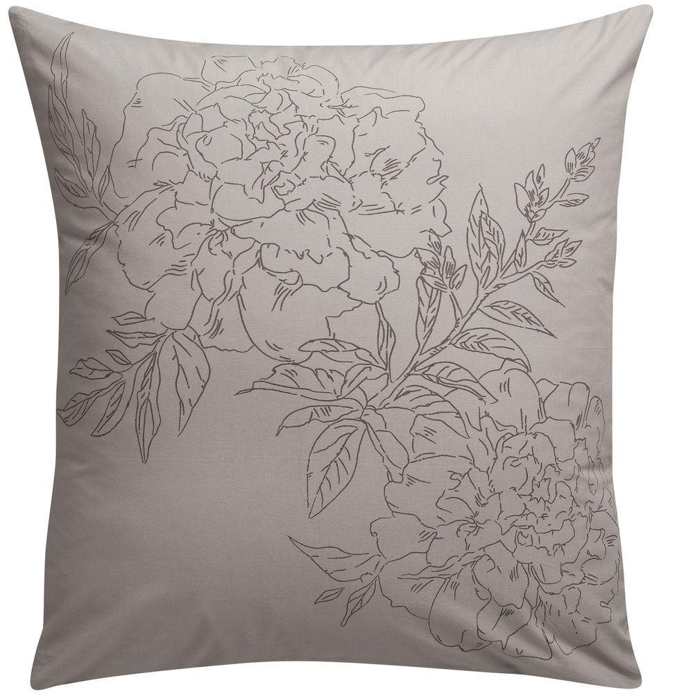 Bed linens - Printed Pillow Case Noche Perle 65 X 65 - MAISON VIVARAISE – SDE VIVARAISE WINKLER