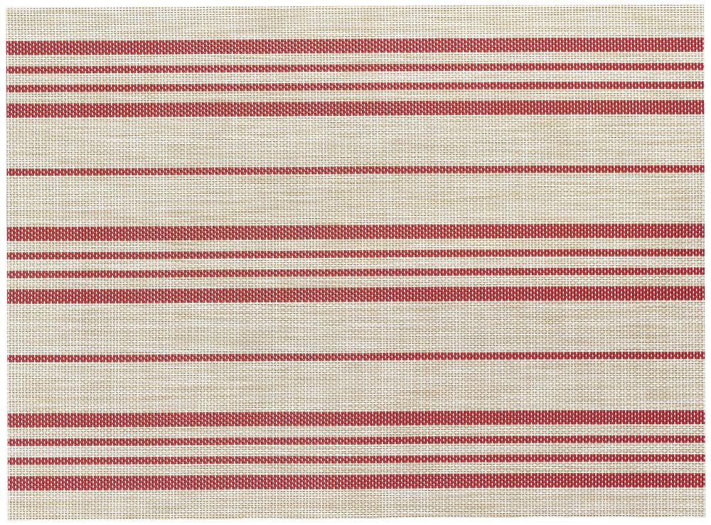 Sets de table - Set de table Sina Naturel/Rouge 33 x 45 - MAISON VIVARAISE - SDE VIVARAISE WINKLER