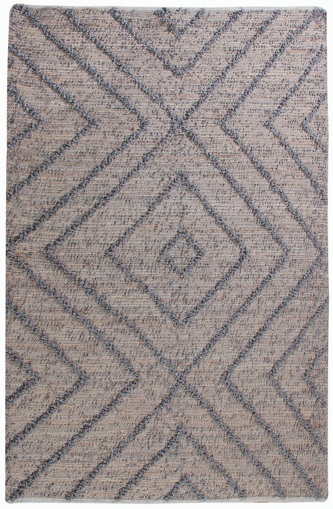 Tapis - Tapis Worgan Gris 60 x 90 - MAISON VIVARAISE - SDE VIVARAISE WINKLER
