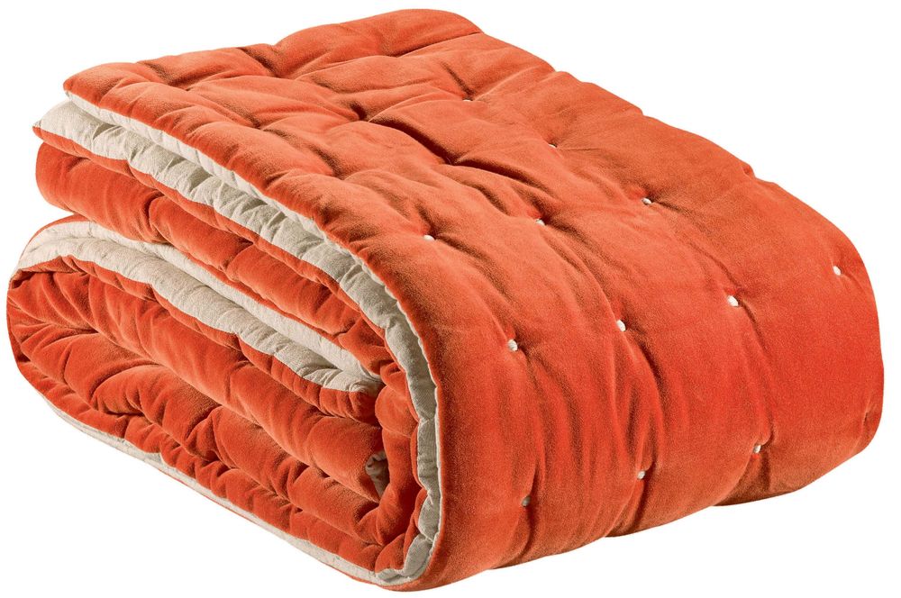 Bed linens - Bed Runner Elise Marmelade 90 X 240 - MAISON VIVARAISE - SDE VIVARAISE WINKLER