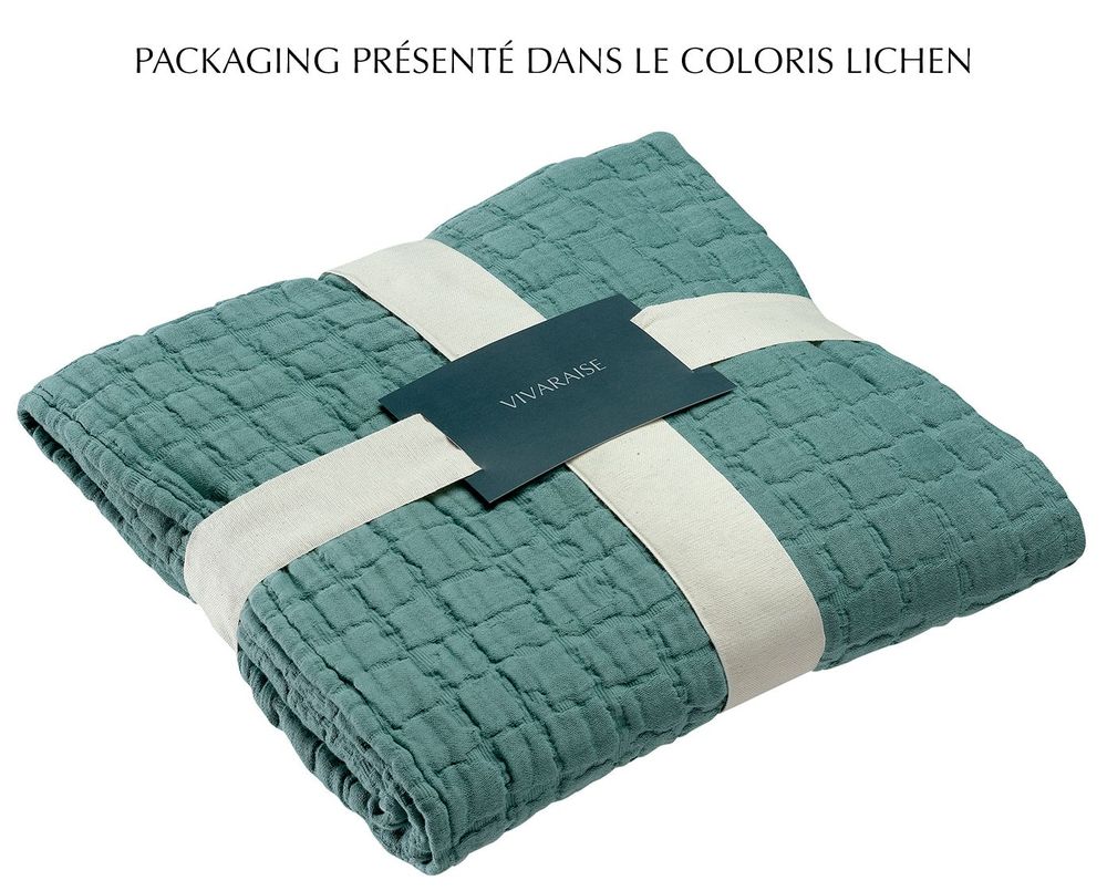 Plaids - Plaid Swami Asphalte 130 x 200 - MAISON VIVARAISE – SDE VIVARAISE WINKLER