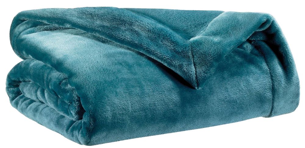 Throw blankets - Throw Tender Paon 150 X 200 - MAISON VIVARAISE – SDE VIVARAISE WINKLER