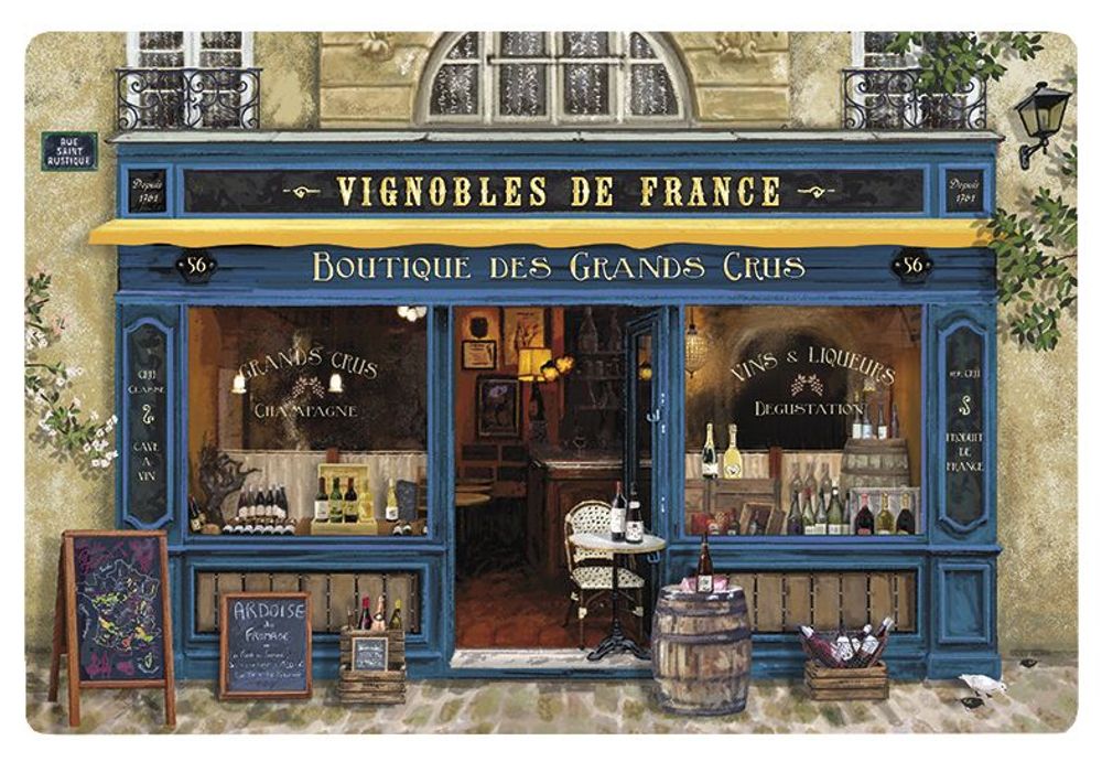 Sets de table - Set de table Boutique Vignobles de France 30 x 45 - MAISON VIVARAISE - SDE VIVARAISE WINKLER