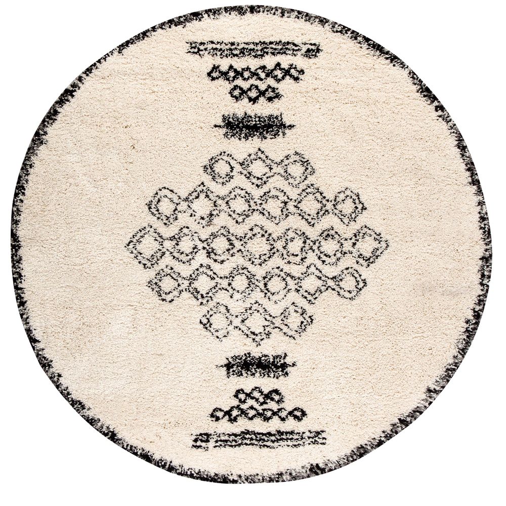 Rugs - Rug Sora Neige Diameter 160 - MAISON VIVARAISE - SDE VIVARAISE WINKLER