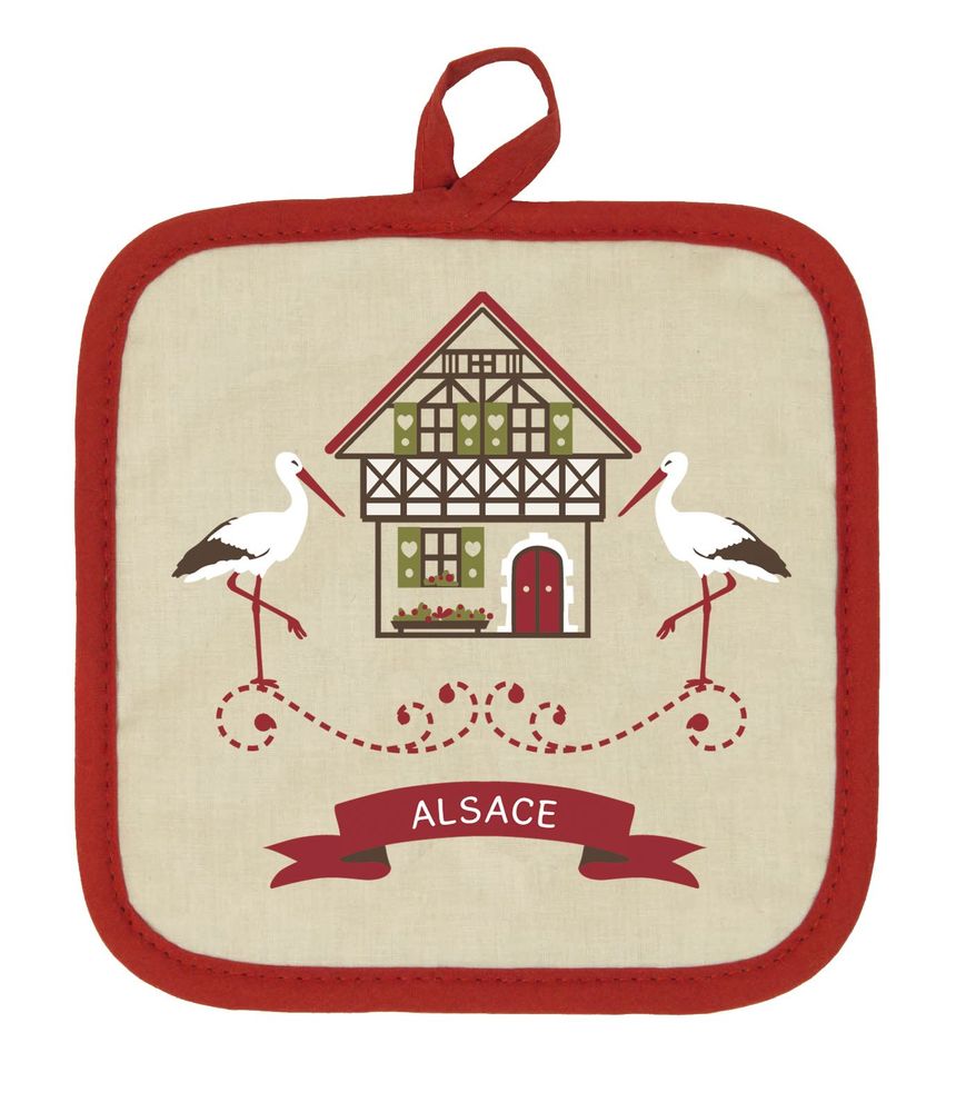 Potholders - Manique Hisla Beige 18 x 18 - MAISON VIVARAISE – SDE VIVARAISE WINKLER