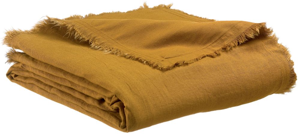 Plaids - Plaid Zeff Nomade Bronze 130 x 180 - MAISON VIVARAISE – SDE VIVARAISE WINKLER