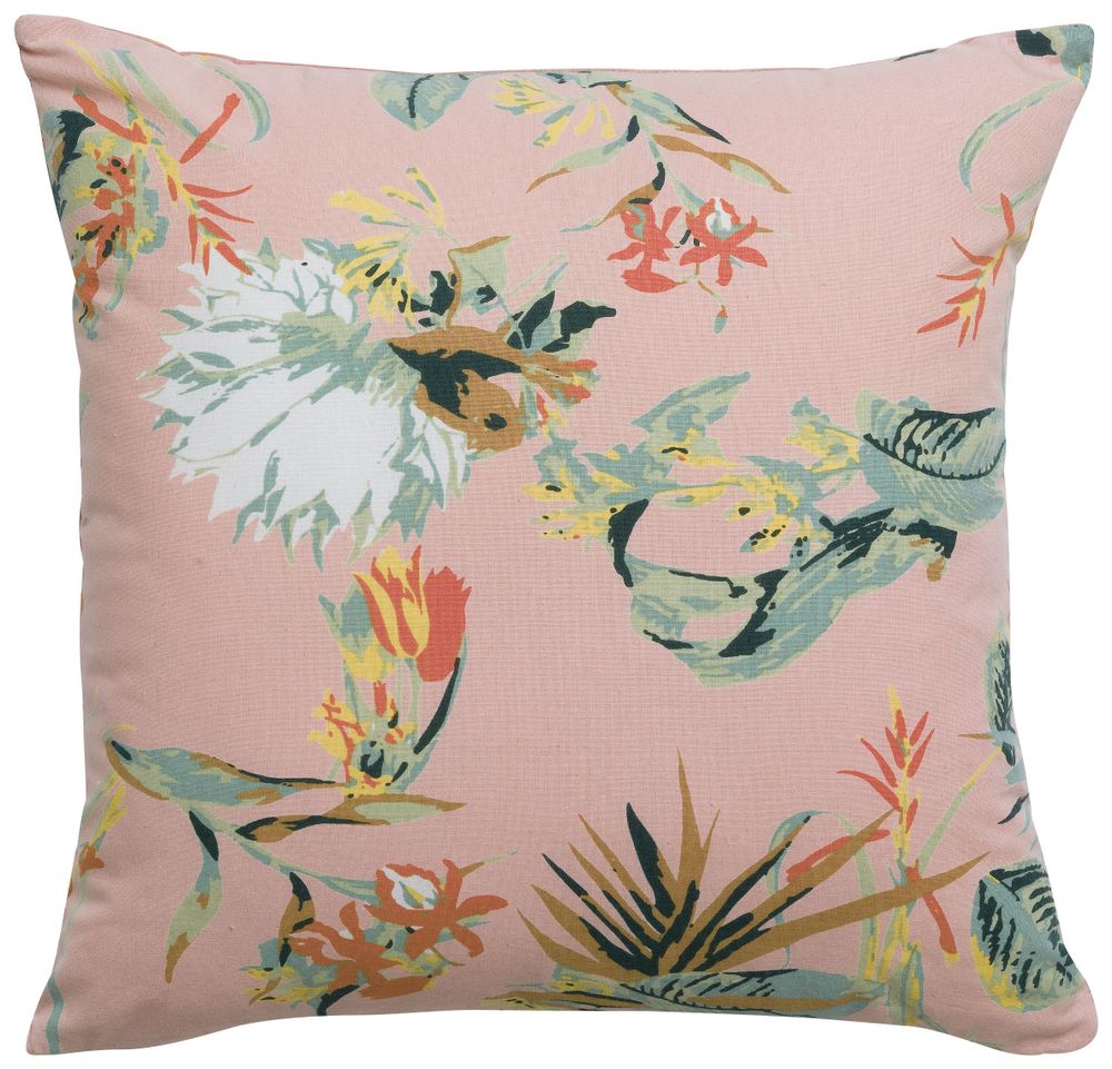 Cushions - Cushion Botania Pink 45 X 45 - MAISON VIVARAISE - SDE VIVARAISE WINKLER