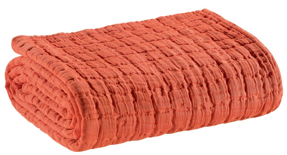 Plaids - Plaid Swami Rooibos 130 x 200 - MAISON VIVARAISE – SDE VIVARAISE WINKLER
