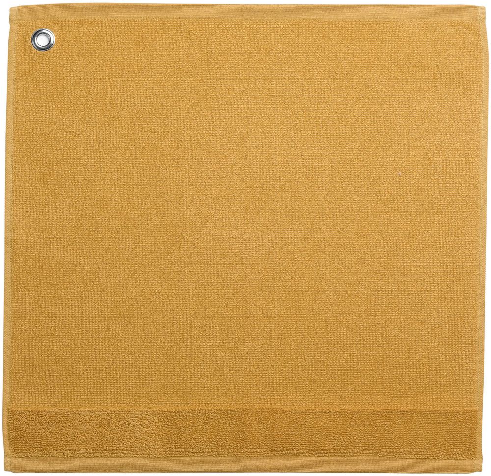 Tea towel - Kitchen Towel Terry W/Eyelet Curl Curry 50 X 50 - MAISON VIVARAISE - SDE VIVARAISE WINKLER