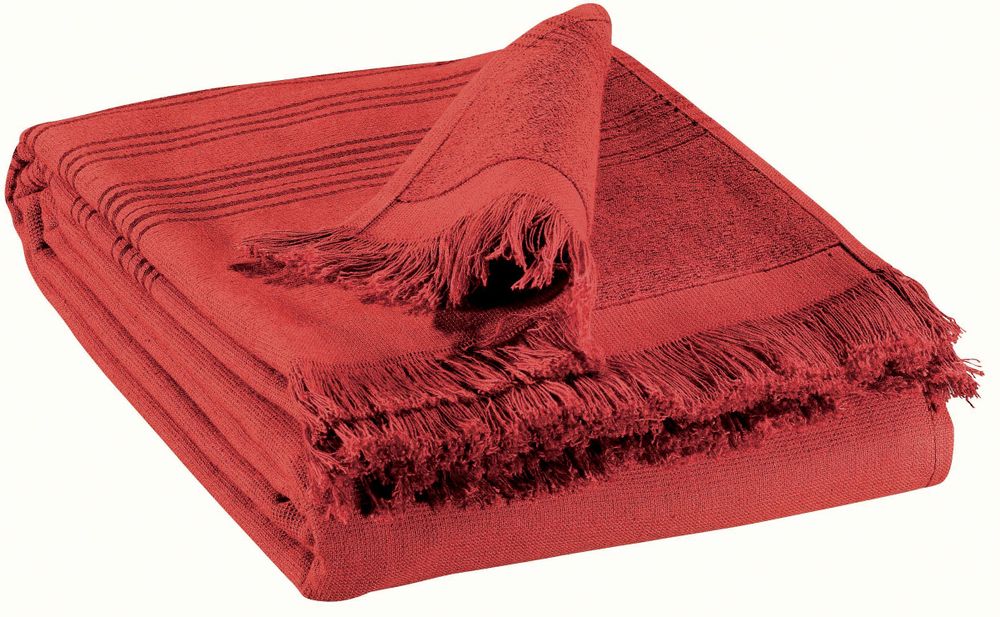 Hammams - Hammam Towel Cancun Marmelade 90 X 180 - MAISON VIVARAISE – SDE VIVARAISE WINKLER