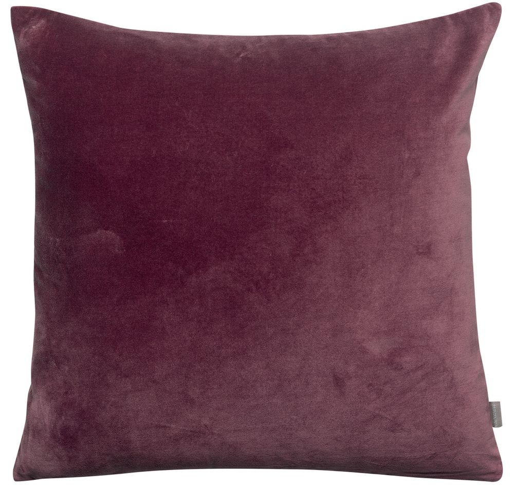 Coussins - Coussin uni Elise Lilas 45 x 45 - MAISON VIVARAISE - SDE VIVARAISE WINKLER