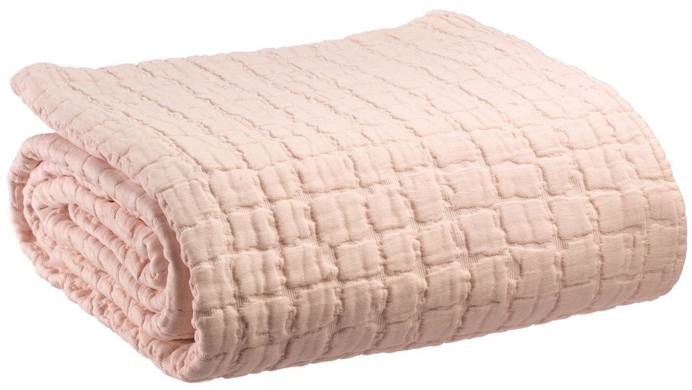 Linge de lit - Couvre-lit Swami Nude 180 x 260 - MAISON VIVARAISE - SDE VIVARAISE WINKLER