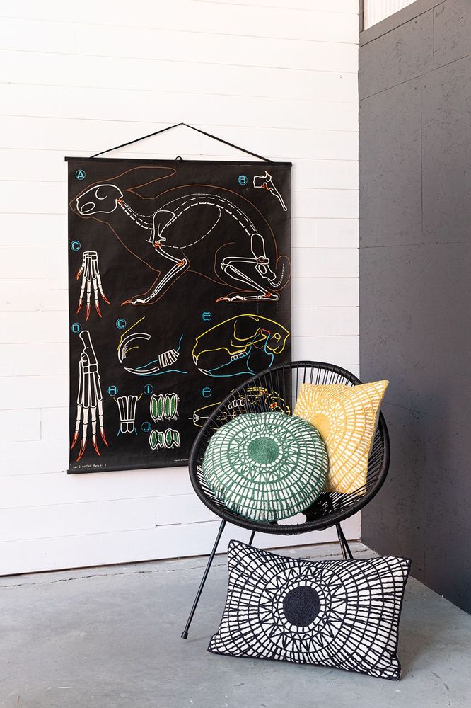 Coussins - Coussin brodé Noa Epicea 45 x 45 - MAISON VIVARAISE - SDE VIVARAISE WINKLER