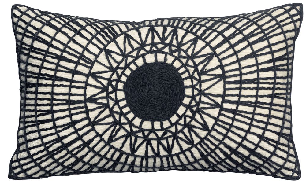 Coussins - Coussin brodé Noa Ombre 40 x 65 - MAISON VIVARAISE - SDE VIVARAISE WINKLER