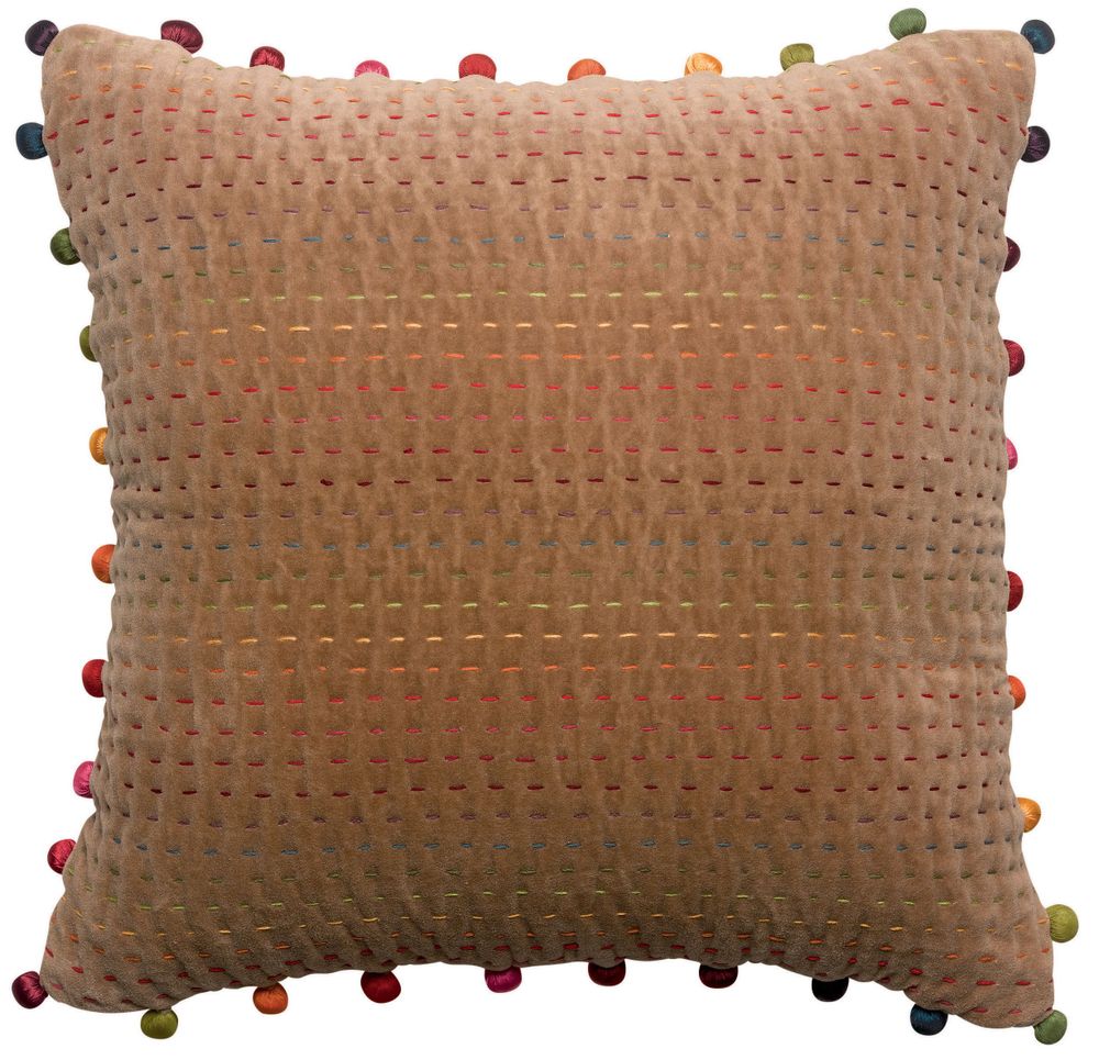 Cushions - Cushion Gastounet Camel 45 X 45 - MAISON VIVARAISE - SDE VIVARAISE WINKLER