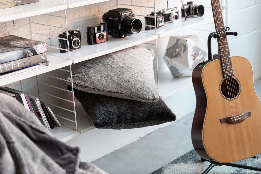 Coussins - Coussin Kinta Carbone 45 x 45 - MAISON VIVARAISE - SDE VIVARAISE WINKLER