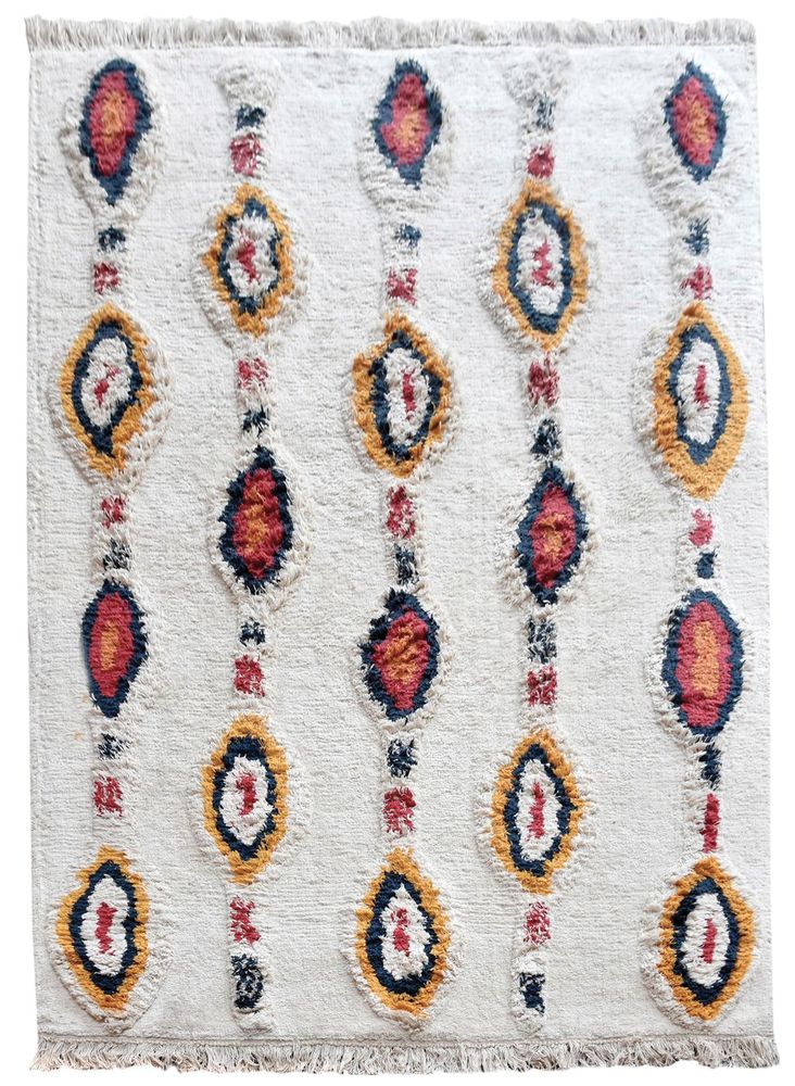 Tapis - Tapis Dorrigo Ivoire/multi 120 x 180 - MAISON VIVARAISE - SDE VIVARAISE WINKLER