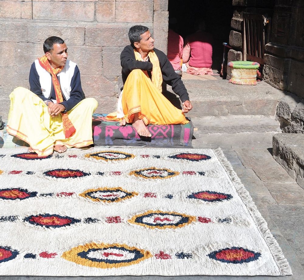 Tapis - Tapis Dorrigo Ivoire/multi 120 x 180 - MAISON VIVARAISE - SDE VIVARAISE WINKLER