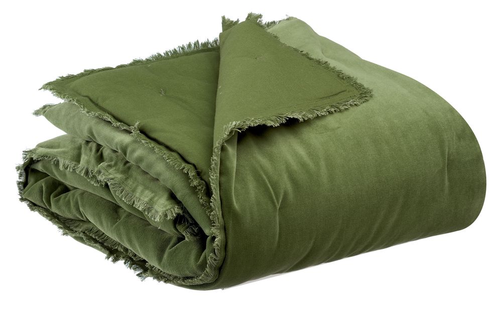 Bed linens - Eiderdown Fara Eucalyptus 85 X 200 - MAISON VIVARAISE – SDE VIVARAISE WINKLER
