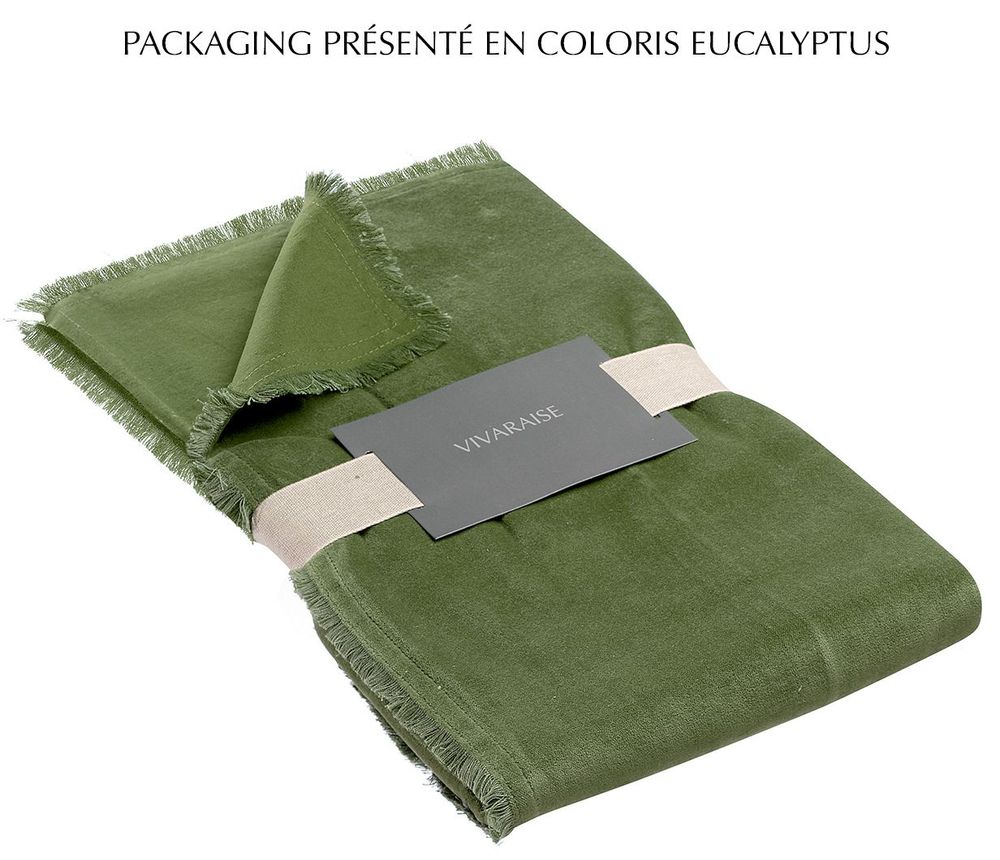 Bed linens - Eiderdown Fara Curry 85 X 200 - MAISON VIVARAISE – SDE VIVARAISE WINKLER