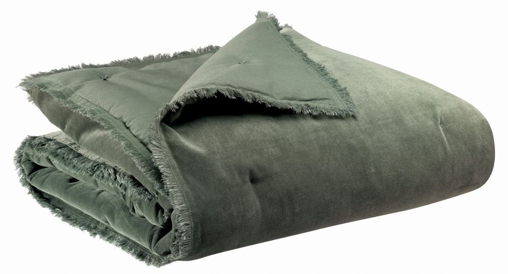 Bed linens - Bed Cover Fara Thym 260 X 260 - MAISON VIVARAISE – SDE VIVARAISE WINKLER