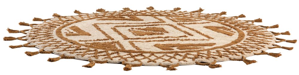 Tapis - Tapis Sami Bronze diamètre 160 cm - MAISON VIVARAISE - SDE VIVARAISE WINKLER