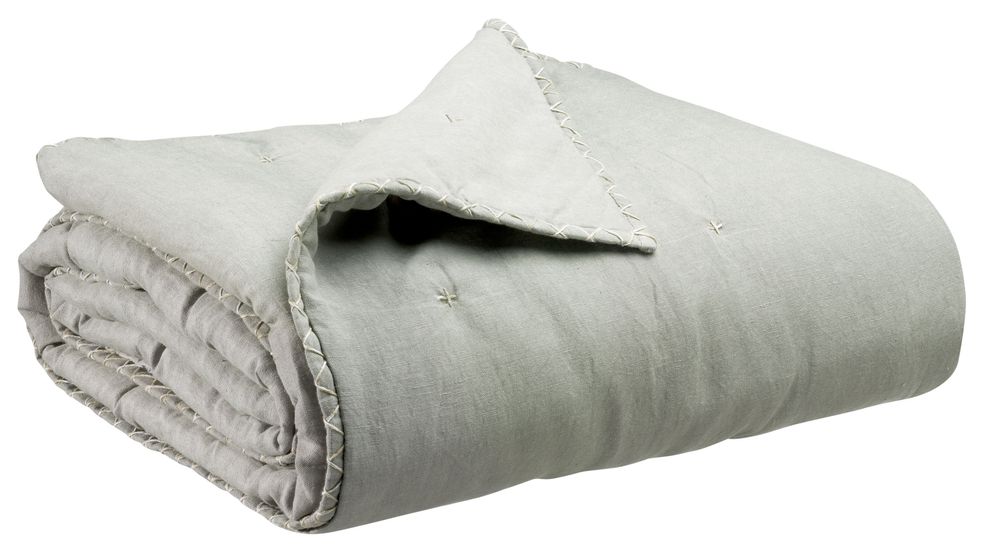 Throw blankets - Throw Nala Perle 140 X 200 - MAISON VIVARAISE - SDE VIVARAISE WINKLER