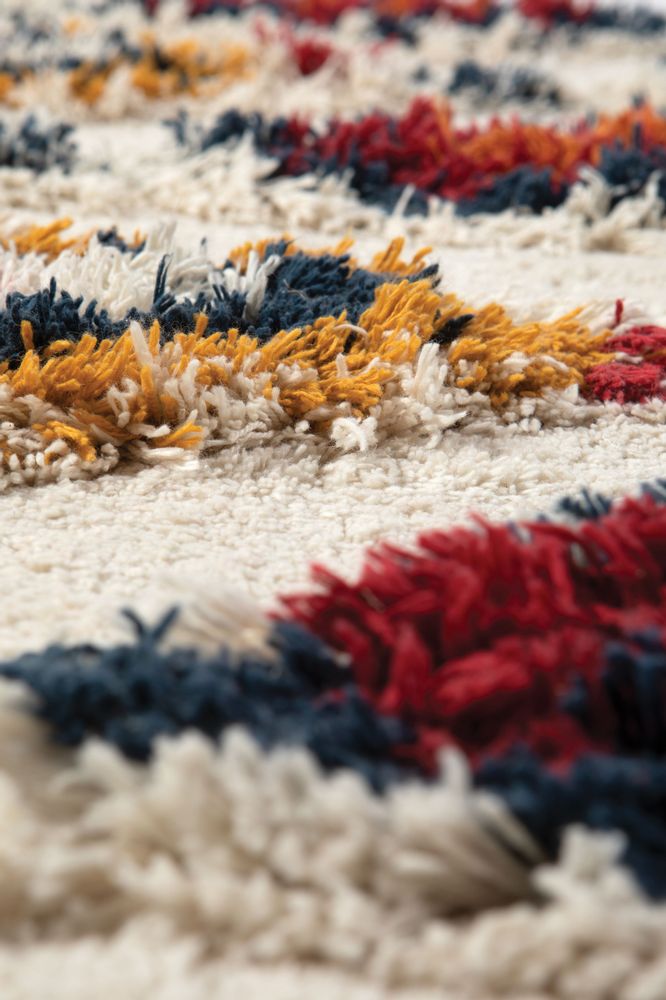 Tapis - Tapis Dorrigo Ivoire/multi Diamètre 160 cm - MAISON VIVARAISE - SDE VIVARAISE WINKLER