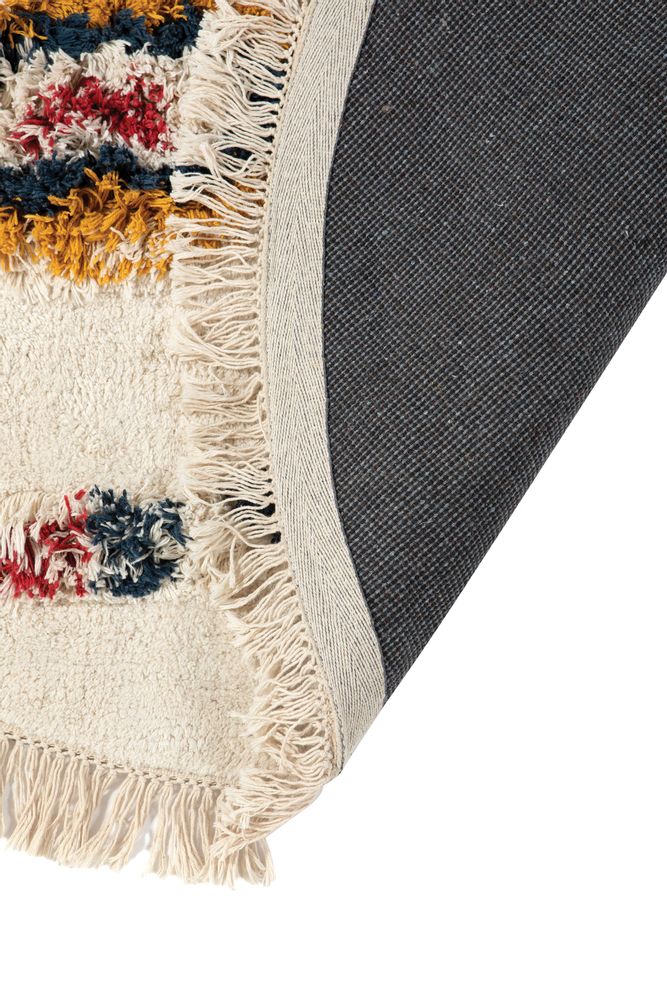 Tapis - Tapis Dorrigo Ivoire/multi Diamètre 160 cm - MAISON VIVARAISE - SDE VIVARAISE WINKLER