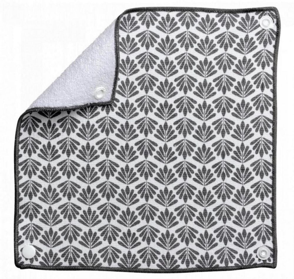 Tea towel - Reusable Hand Towels Eris Gris 23 X 23 - MAISON VIVARAISE – SDE VIVARAISE WINKLER