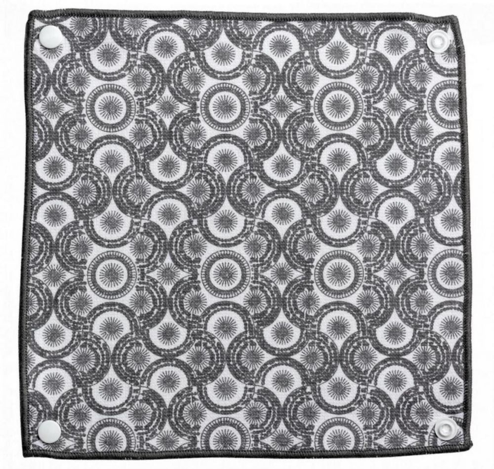 Tea towel - Reusable Hand Towels Eris Gris 23 X 23 - MAISON VIVARAISE – SDE VIVARAISE WINKLER