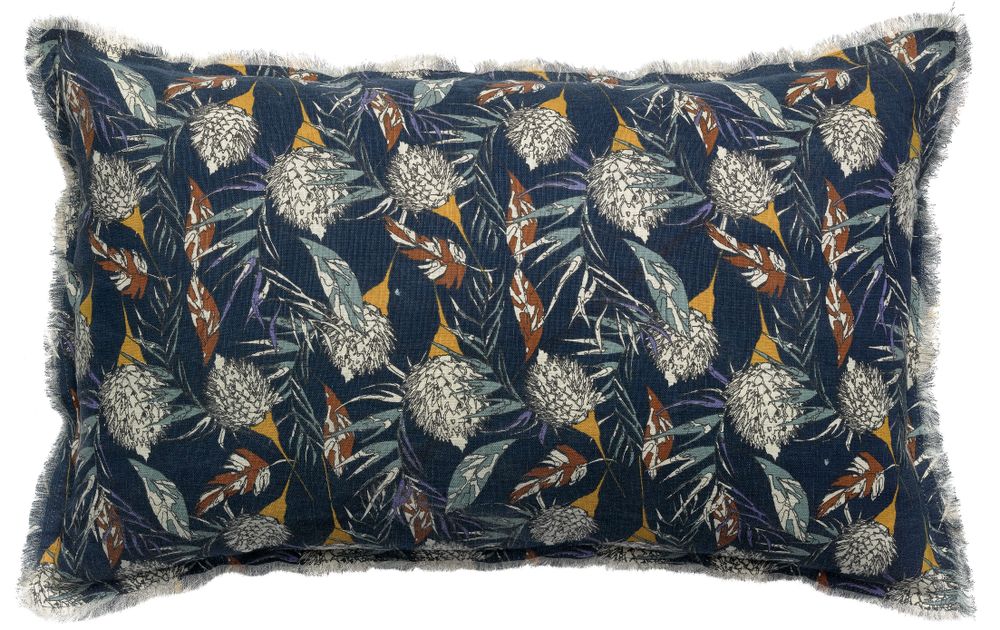 Cushions - Cushion Niki Encre 40 X 65 - MAISON VIVARAISE - SDE VIVARAISE WINKLER