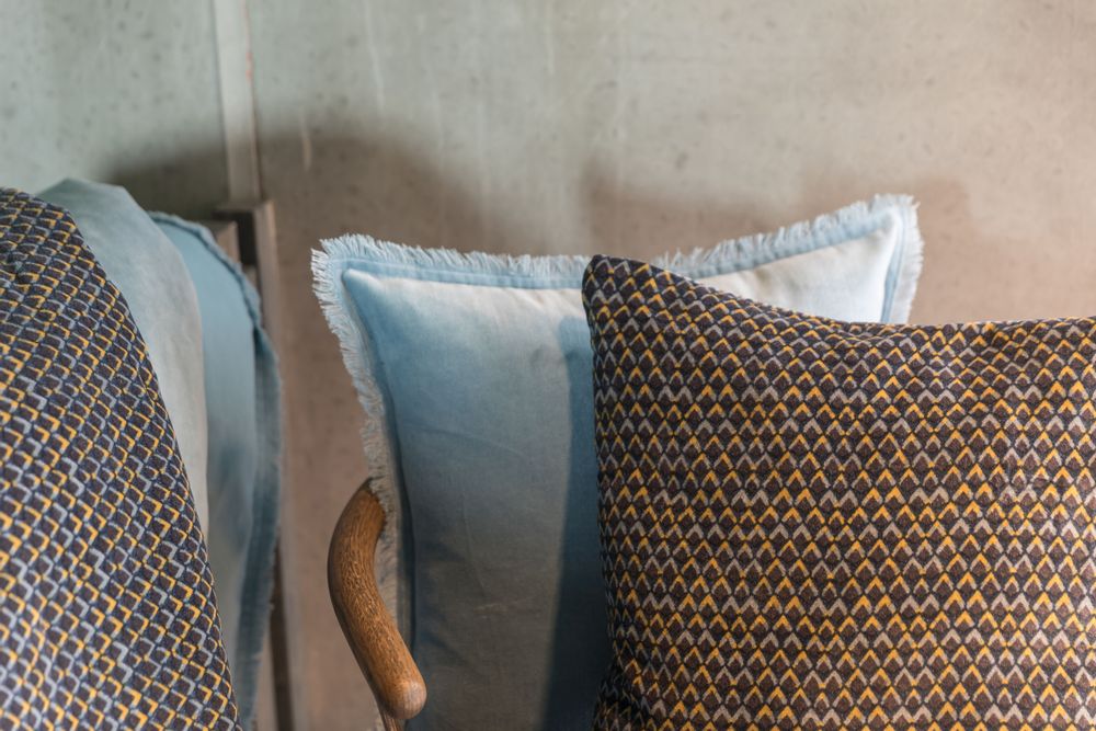 Coussins - Coussin Vera Encre 45 x 45 - MAISON VIVARAISE - SDE VIVARAISE WINKLER