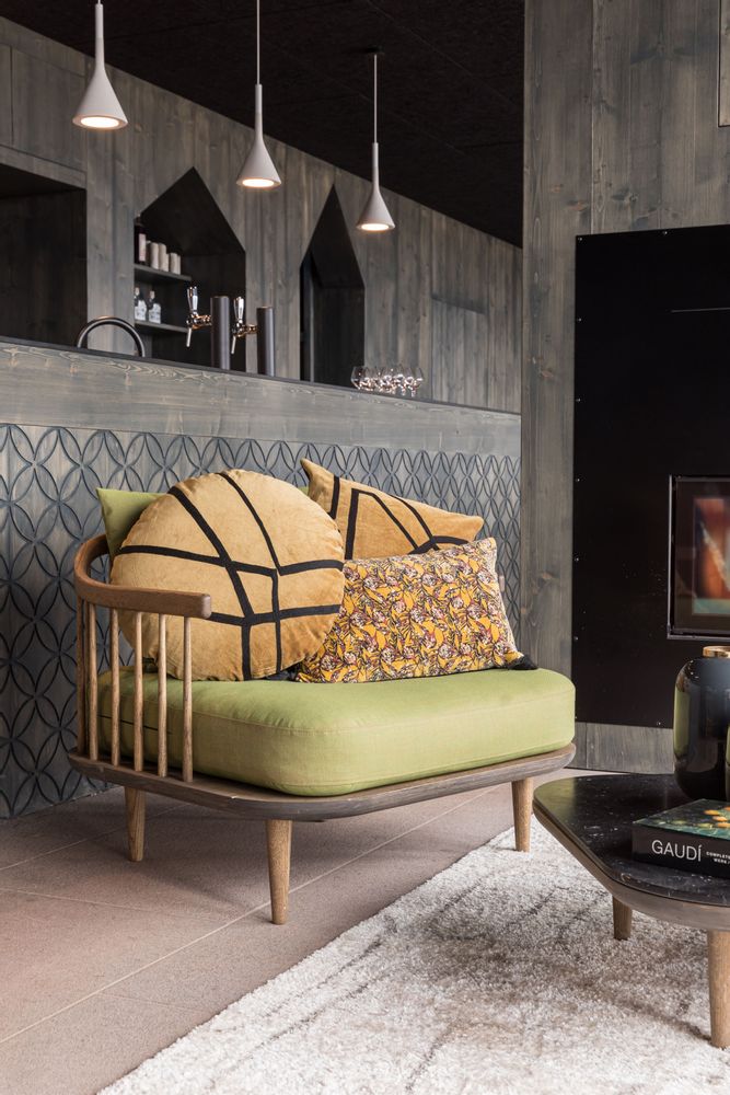 Cushions - Cushion Fara W/Emb Bronze Diameter 50 - MAISON VIVARAISE - SDE VIVARAISE WINKLER