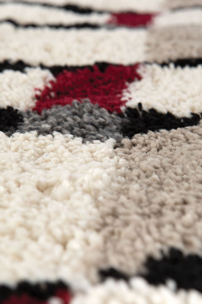 Tapis - Tapis Erika Neige diamètre 160 cm - MAISON VIVARAISE - SDE VIVARAISE WINKLER