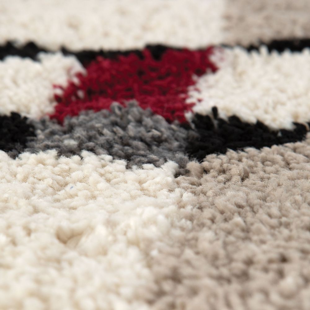 Tapis - Tapis Erika Neige diamètre 160 cm - MAISON VIVARAISE - SDE VIVARAISE WINKLER