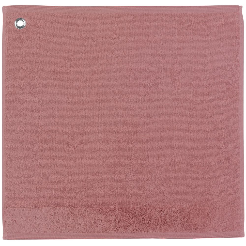 Torchons textile - Essuie-mains oeillet Curl Bois de rose 50 x 50 - MAISON VIVARAISE – SDE VIVARAISE WINKLER