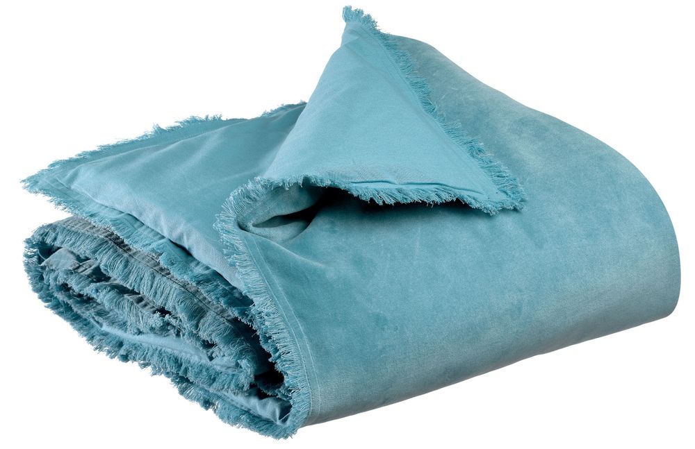 Linge de lit - Edredon uni Fara Quartz 85 x 200 - MAISON VIVARAISE - SDE VIVARAISE WINKLER