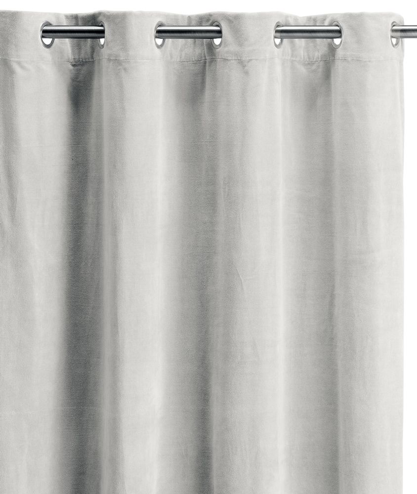 Rideaux et voilages - Rideau uni Elise Perle 140 x 280 - MAISON VIVARAISE – SDE VIVARAISE WINKLER
